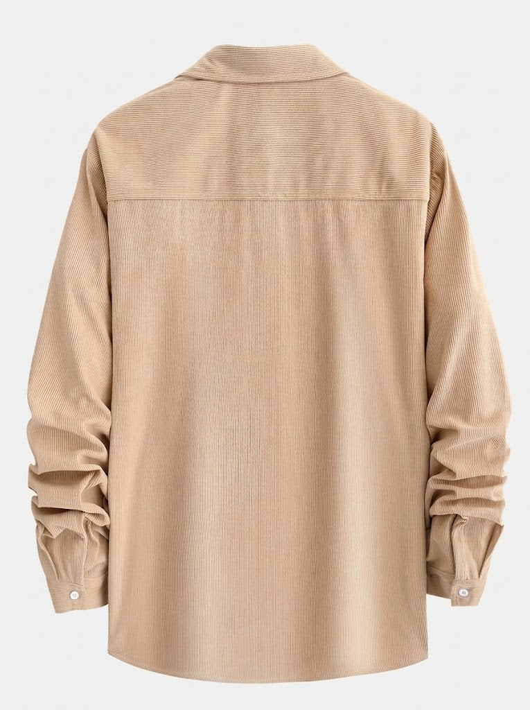 Men's Corduroy Shirt and Jogger Set