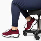 Women's Cushioned Knit Walking Shoes