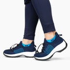 Women's Cushioned Knit Walking Shoes