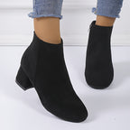 Women's Chelsea Block-Heel Ankle Boot