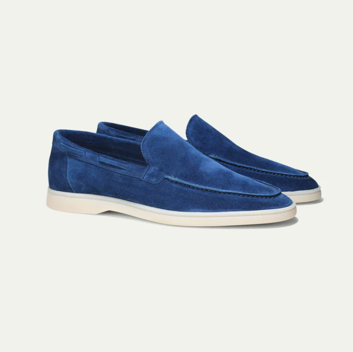 Men's Suede Driving Loafers