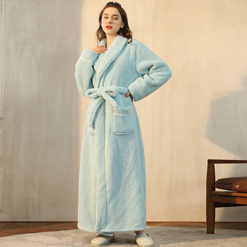 Women's Belted Flannel Robe