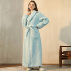 Women's Belted Flannel Robe