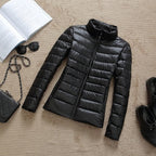 Women's Quilted Short Puffer Jacket