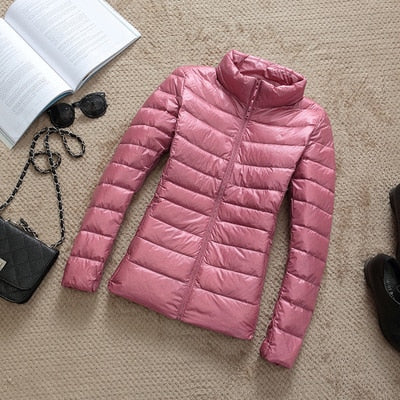 Women's Quilted Short Puffer Jacket