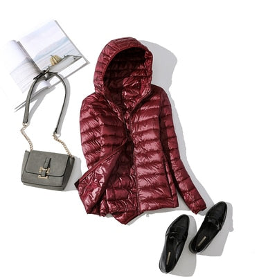 Women's Quilted Short Puffer Jacket