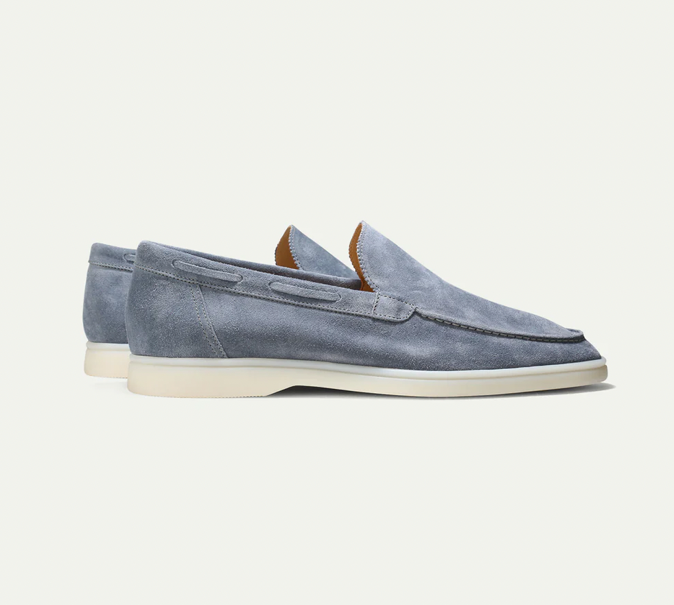 Men's Suede Driving Loafers