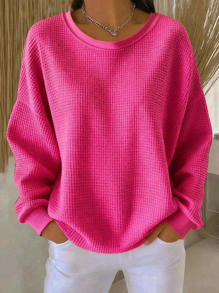 Women's Relaxed Textured Jumper