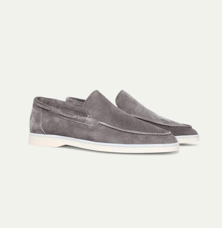 Men's Suede Driving Loafers
