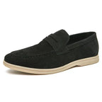 Men's Suede Look Loafers