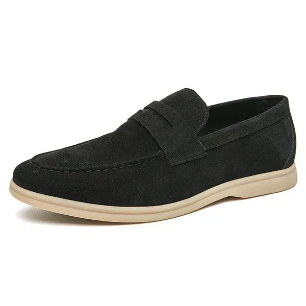 Men's Suede Look Loafers