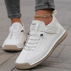 Women's Orthopedic Leather Trainers