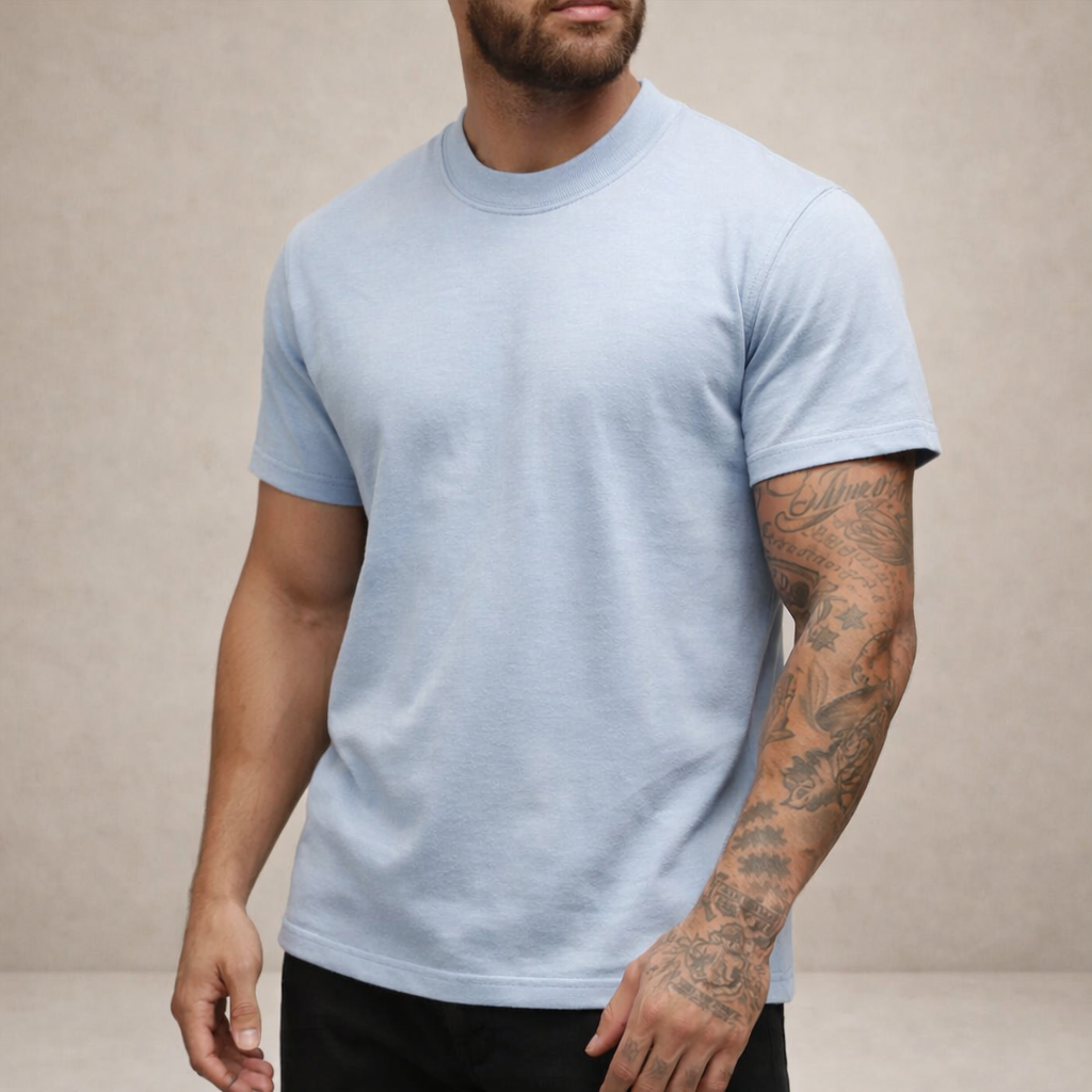 Men's Slim Fit Crew Neck T-Shirt