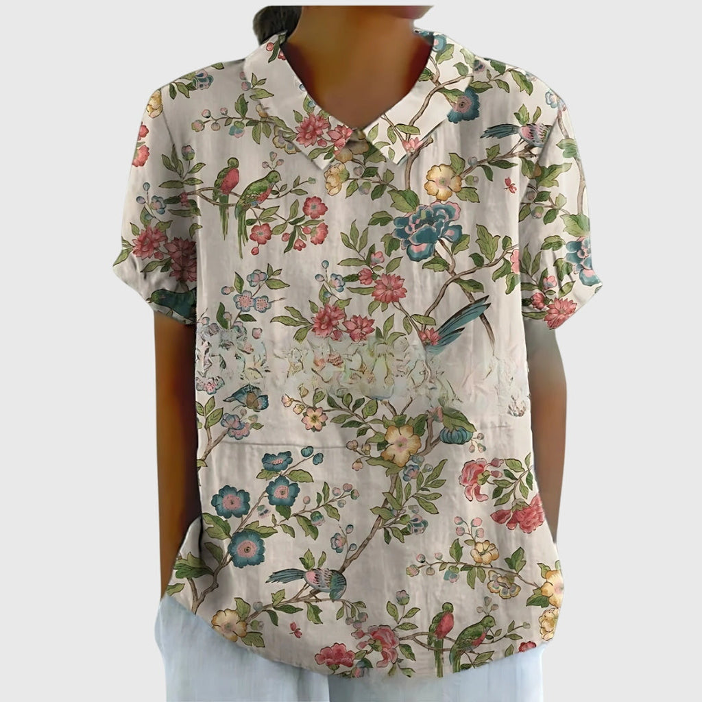Women's Floral Print Blouse