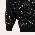 Men's Ribbed-Trim Printed Jumper