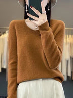 Women's Relaxed V-Neck Jumper