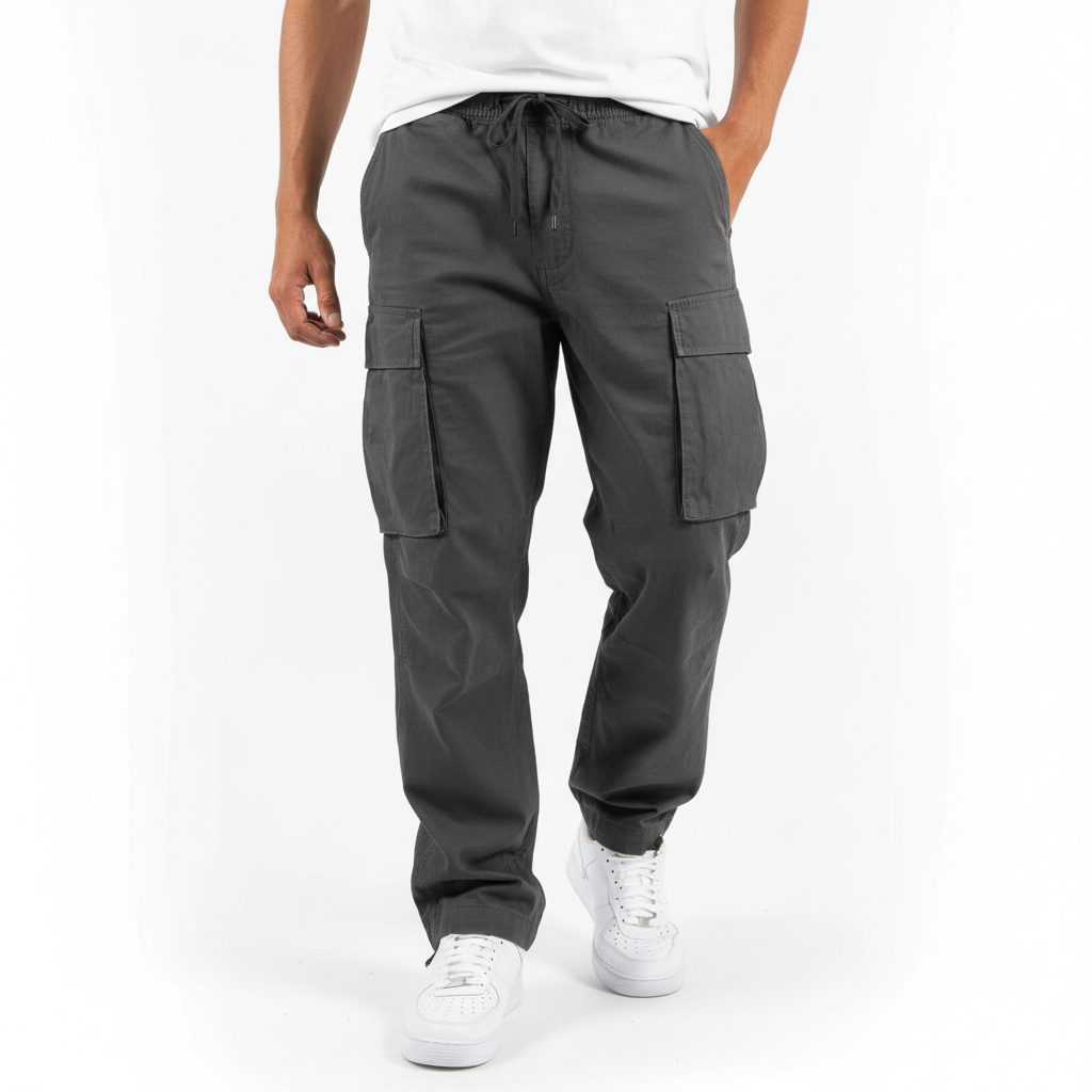 Men's Cotton Cargo Joggers