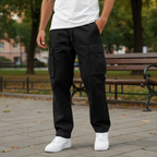 Men's Cotton Cargo Joggers