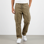 Men's Cotton Cargo Joggers