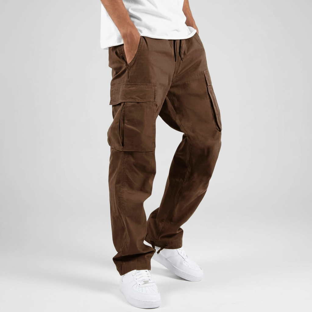 Men's Cotton Cargo Joggers