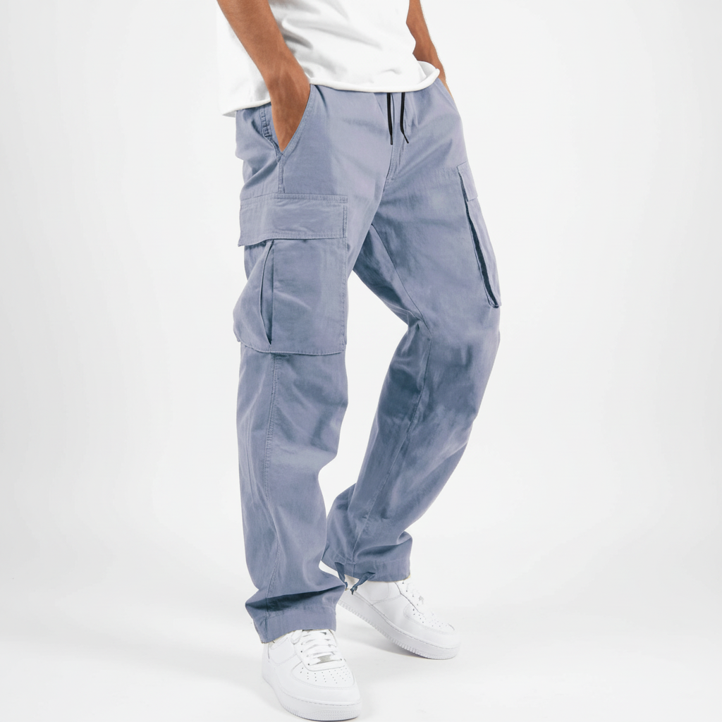 Men's Cotton Cargo Joggers