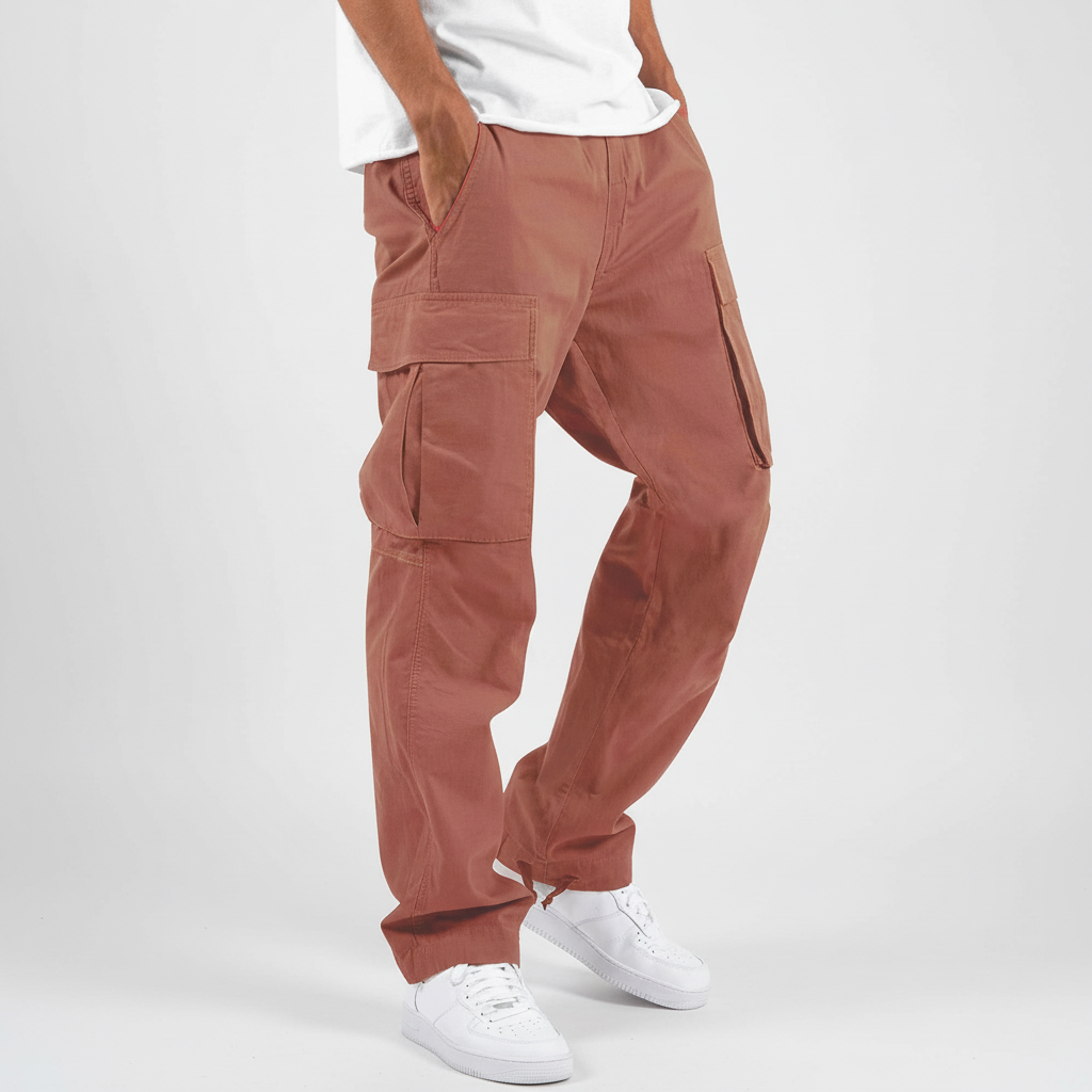 Men's Breathable Cotton Trousers