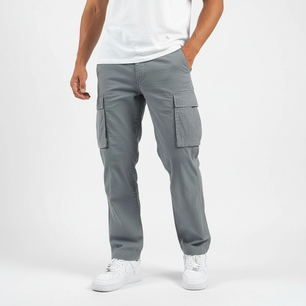 Men's Breathable Cotton Trousers