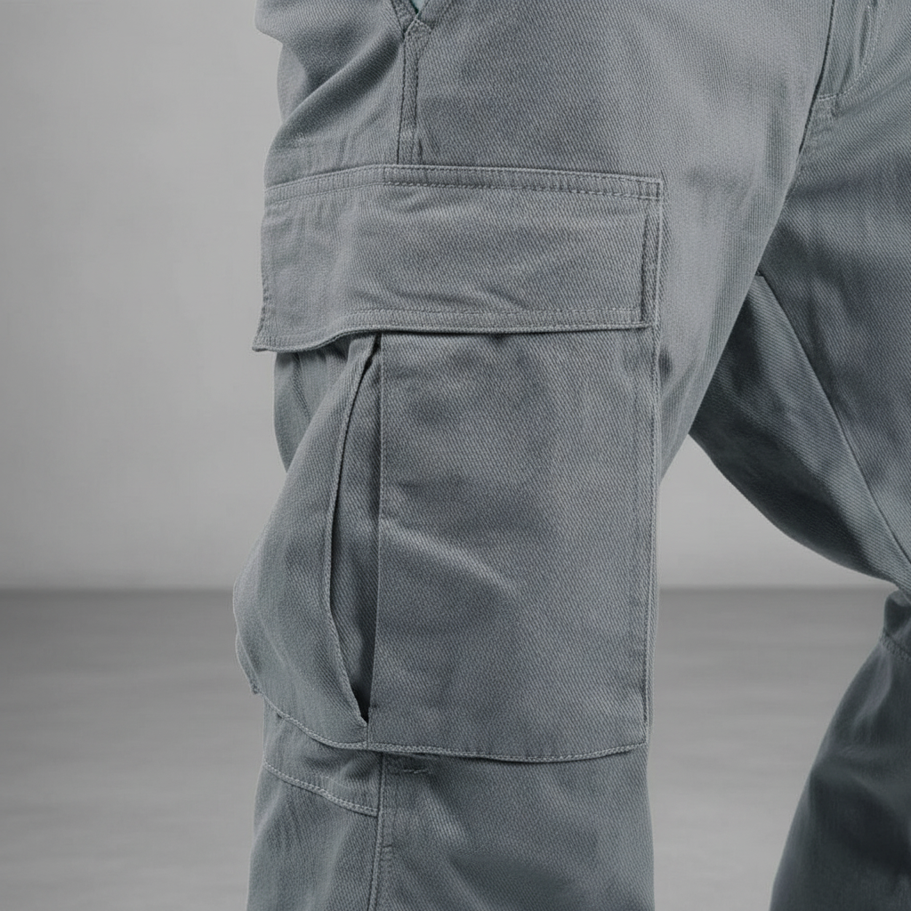 Men's Breathable Cotton Trousers