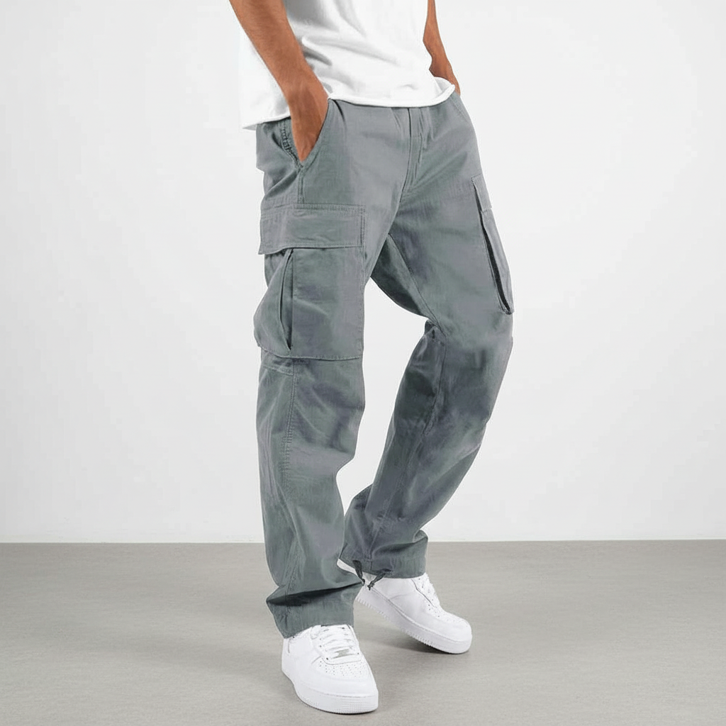 Men's Breathable Cotton Trousers