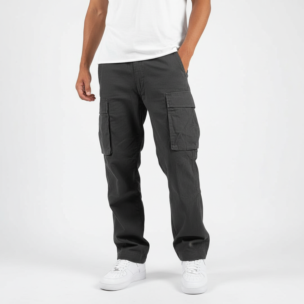 Men's Breathable Cotton Trousers