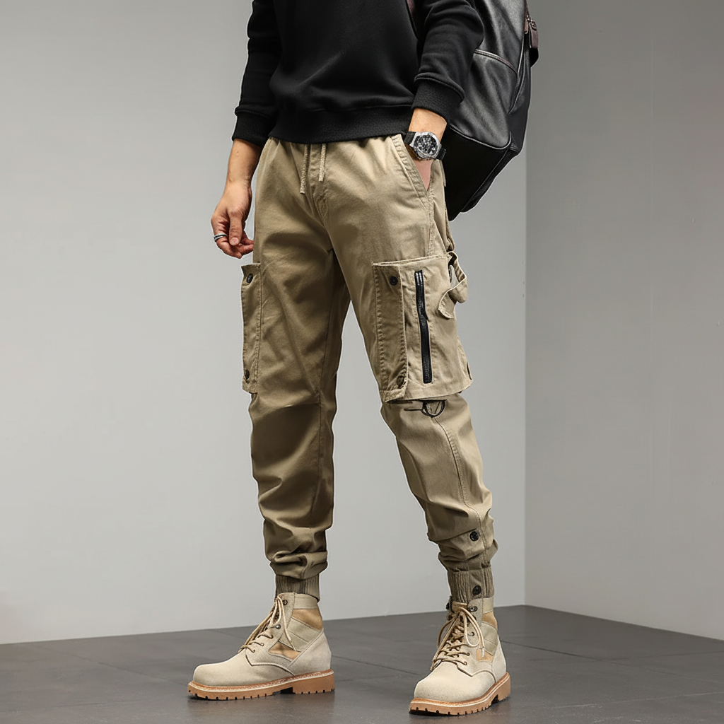 Men's Stretch Cargo Joggers