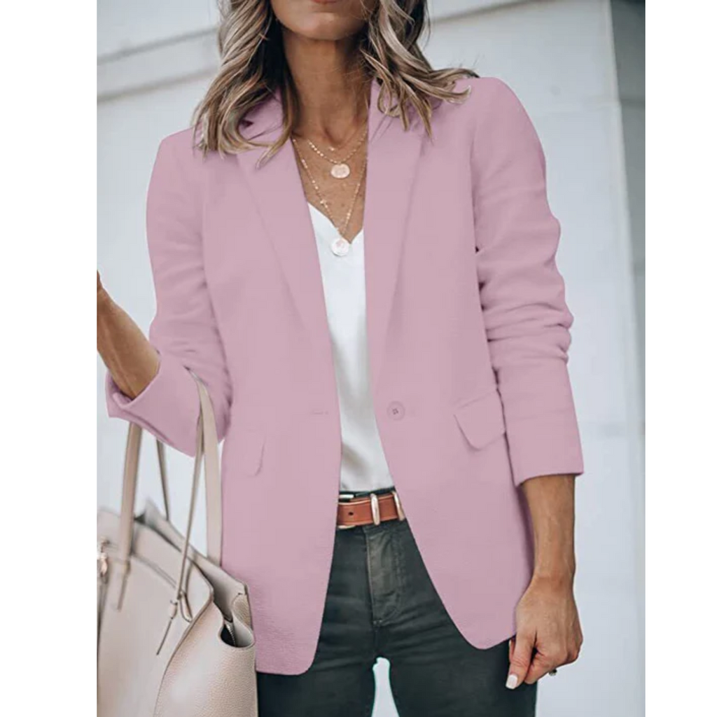 Women's Open-Front Tailored Blazer