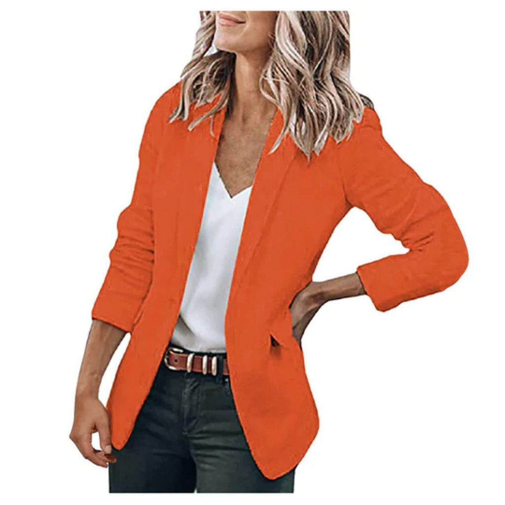 Women's Open-Front Tailored Blazer