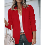 Women's Open-Front Tailored Blazer