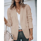 Women's Open-Front Tailored Blazer