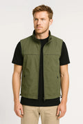 Men's Utility Stand Collar Gilet