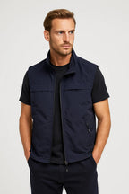 Men's Utility Stand Collar Gilet