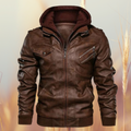 Men's Classic Biker Leather Jacket