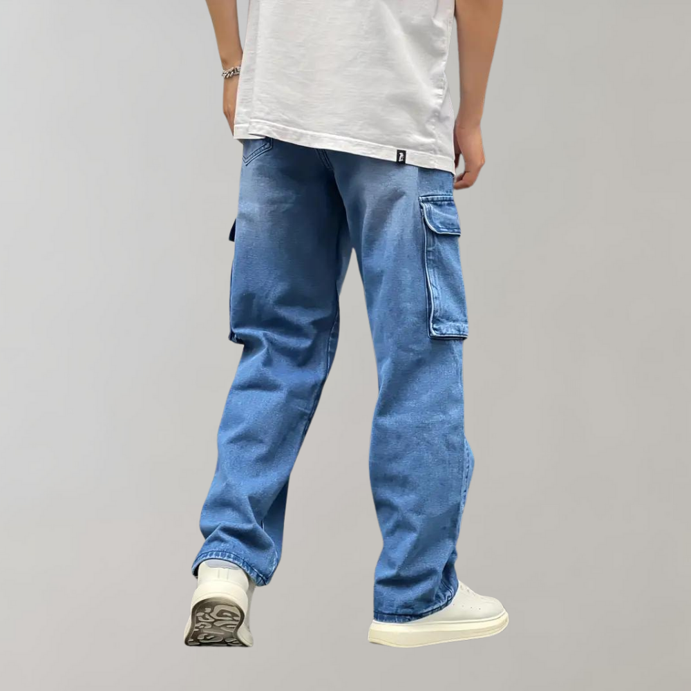 Men's Baggy Cargo Jeans
