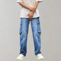 Men's Baggy Cargo Jeans