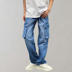 Men's Baggy Cargo Jeans