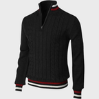 Men's Half Zip Smart Jumper