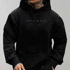 Men's Relaxed Fit Printed Hoodie