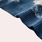 Men's Oversized Ribbed Trim Jumper