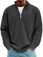 Men's Oversized Ribbed Sweatshirt