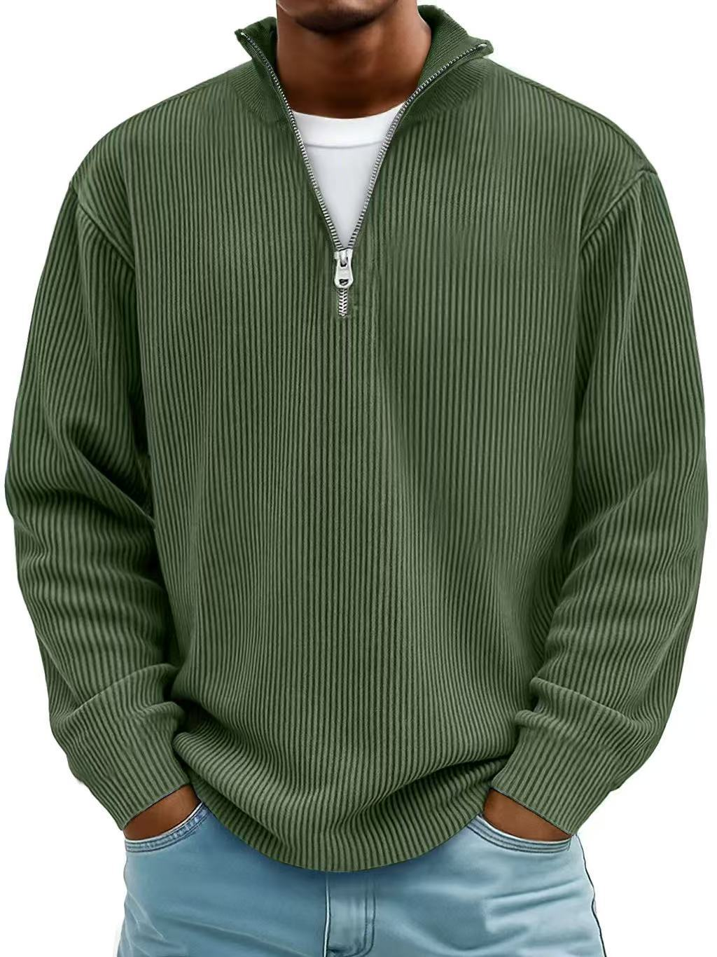 Men's Oversized Ribbed Sweatshirt