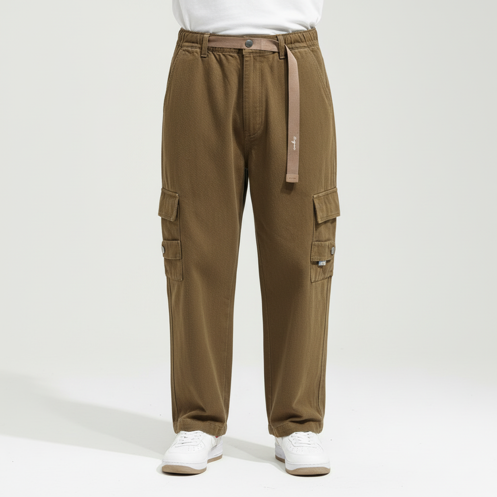 Men's Loose Fit Cargo Trousers