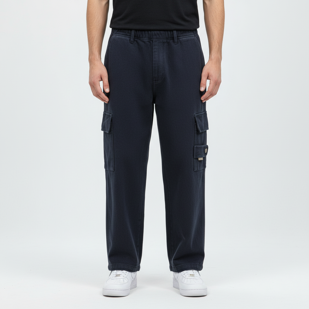 Men's Loose Fit Cargo Trousers