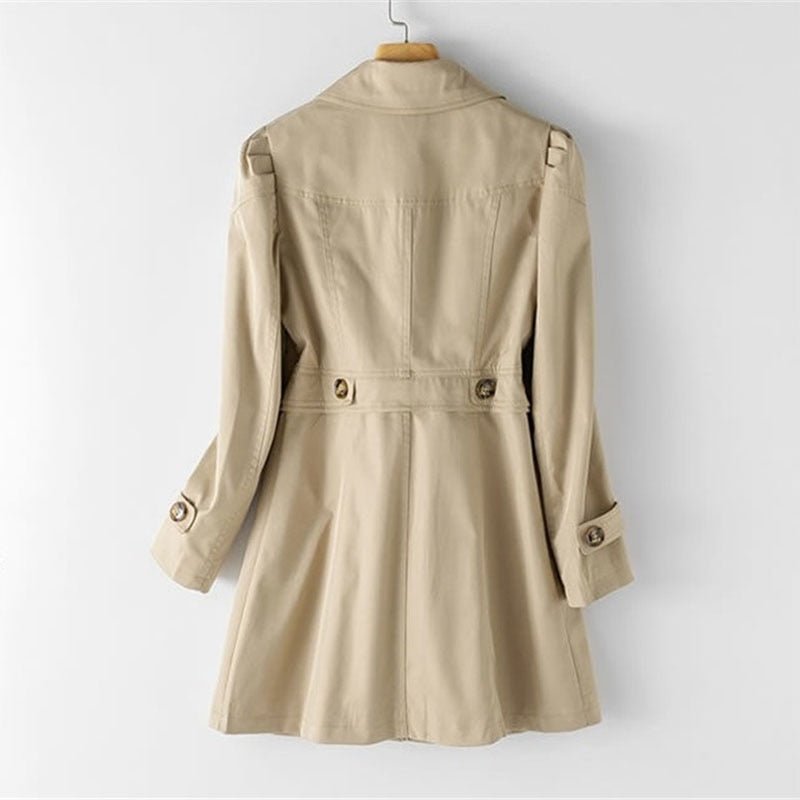 Women's Tailored Single-Breasted Overcoat