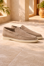 Men's Minimal Suede Loafers